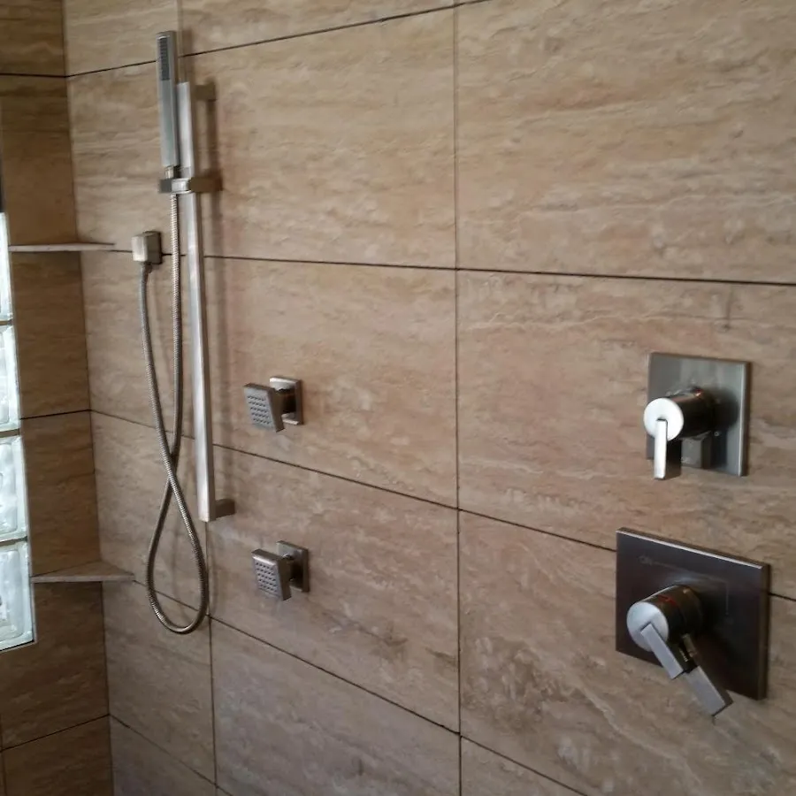 Shower fixture installation for Gas Line Repair in Davison